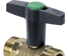 Viega „Easytop“ rutulinio vožtuvo nipelis/nipelis, 34" (gunmetalinis)