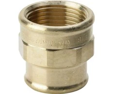 Viega Rotguss-Muffe 3240 2x11/2" reduziert