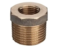 VIEGA Spenelinė mova 2 1/2" x 2" srieginė jungtis iš raudonojo vario. Maks. darbinis slėgis 10 bar (1MPa).