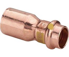 VIEGA Profipress G redukcija 35x22 mm, pagaminta iš vario, su SC-Contur