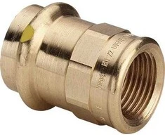 Viega Pereinamoji jungtis A2 Profipress 28mm x 1 / 2 "bronza (346430)