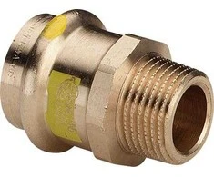 Viega PROFIPRESS G 18x3 / 4 pereinamoji forma su išoriniais sriegiais - 346157