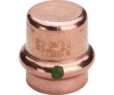 VIEGA Profipress antgalis 22 mm, pagamintas iš vario, su SC-Contur