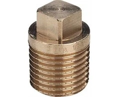 Viega Rotguss-Stopfen 3291 1/2" DVGW mit Vierkant