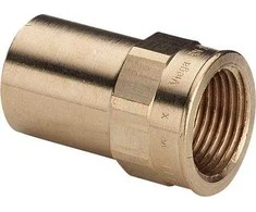 VIEGA Sanpress įdėklas 1"-28 mm, pistoleto metalo nipelis/įvorė