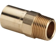 Viega Einsteck-St. SANPRESS 2211.1 285104 AG 18x3/4 aus Rotguss