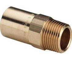 VIEGA Sanpress įdėklas 3/4"-22 mmf pistoleto metalo nipelis/nipelis
