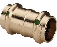 Viega Sanpress Muffer 18mm - Press fittings.
