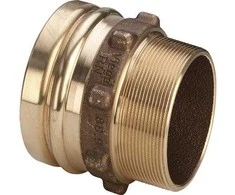 VIEGA Sanpress XL perėjimo 21/2"-76,1 mm storio, iš pistoleto metalo, SC kontūro