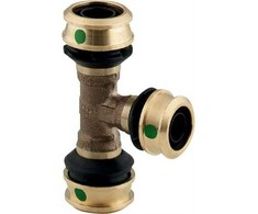 Viega T-Stueck RAXOFIX 5318 647452 32x25x25mm aus Rg. m.SC-Contur p.Stueck