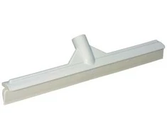 Grindų grandiklis, Vikan, 40x8cm, baltas, TPE guma/PP, 40 cm, su vienu peiliuku, itin higieniškas