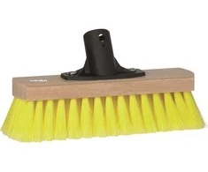 Vikan Kalkių spalvos šepetys su galvute, 240 mm, vidutinio dydžio, medinis