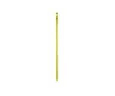 Sriegiuota rankena Vikan 150 cm Ø3,2 cm geltona stiklas/PP