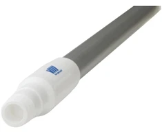 Vikan Telescopic handle with thread, , baltas, aluminum/PP, 125-181 cm