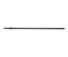 Vikan Teleskopinė rankena su vandens praleidimo anga, aliumininė, 1600–2780 mm, Ø31 mm, juoda