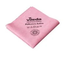 Vileda Mikropluošto šluostė PurMicro Active 38x35cm raudona PVA, 5 vnt./pak.