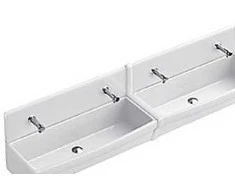 Villeroy &amp; Boch VB plovimo monalas - baltas ugniai atsparus molis 1000 mm