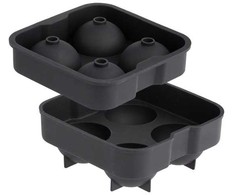 Viners BARWARE ROUND SILICONE ICE MOULD