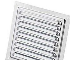 Vink Plast Venetianiškos žaliuzės su tinkleliu nuo vabzdžių 150x150 mm, aliuminio, MVM
