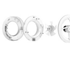 Duka Ventilation Ventiliatorius S7, 7 funkcijos, baltas