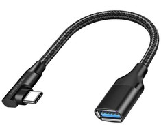 LogiLink Kampinis USB-C laidas USB 3.2 15W 0.2m