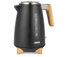 Princess Pure Virdulys | 236061 | Electric | 3000 W | 1.7 L | Nerūdijantis plienas | 360° rotational base | Juodas