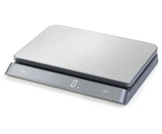 Virtuvinės svarstyklės Terraillon PRO USB 15, Electronic kitchen scale, 15 kg, 1 g, Juodas, Nerūdijantis plienas, Nerūdijantis plienas, Rectangle
