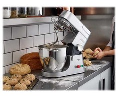 Virtuvinis kombainas Kenwood Chef XL Pro, 6.7 L, Sidabrinis, Mygtukai, Rotary, 2.4 L, 910 g, Nerūdijantis plienas