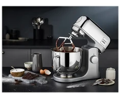 Virtuvinis kombainas Kenwood kMix Special Edition, Virtuvinis maišytuvas, Chromas, Pilka, Plakti, Minkyti, Maišyti, 5 l, Rotacinis, Metalas, Nerūdijantis plienas