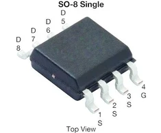 Vishay Si4134DY, N kanalo 30 V (D-S) MOSFET tranzistorius