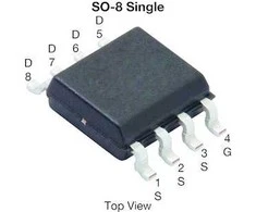 Vishay Si4134DY, N kanalo 30 V (D-S) MOSFET tranzistorius