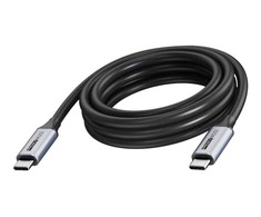 VISION 15m Juodas USB-C Cable