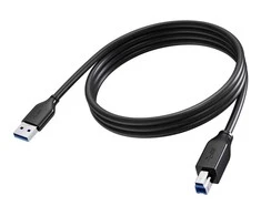 VISION 2 m juodas USB 3.0 kabelis