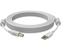 Kabelis USB Vision USB-A - USB-B 5 m Baltas (TC2 5MUSB)