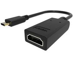 Vision USB-C į HDMI adapteris – jungiamas į USB-C ir turi pilno dydžio HDMI prievadą – maksimali raiška 8k 60 Hz – USB-C 3.2 (vyriškas) į HDMI (lizdas) – tvarkyklės integruotos į adapterį – juodas (TC-USBCHDMI8K/BL)