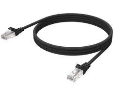 Vision Audio Visual VISION 3m juodas CAT6A UTP kabelis