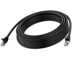 Vision Audio Visual VISION 3m juodas CAT6A UTP kabelis