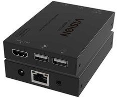 „AV Vision HDMI-IP imtuvo signalo perdavimo sistema – tik imtuvas. Siųstuvą reikia įsigyti atskirai. Perduoda HDMI 1:1 arba 1:n. Perduoda USB 1.1. Įjunk ir naudok. IR perdavimas. Jei yra tik vienas imtuvas, jį galite prijungti tiesiogiai prie...“