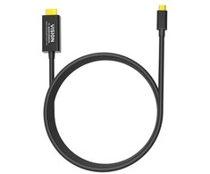Kabelis USB Vision USB-C - HDMI 2 m Juodas (TC 2MUSBCHDMI8K/BL)