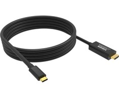 Kabelis USB Vision USB-C - HDMI 2 m Juodas (TC 2MUSBCHDMI8K/BL)