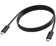 Kabelis USB Vision 2 m Thunderbolt 4 40 Gb/s 100W PD Juodas (TC 2MUSBCTB4/BL)