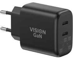 Vision TC-PUSBCEU/65, vidinis, kintamosios srovės, 20 V, juodas