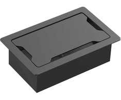 Vision TC3 SURRTB, Kabelių dėžutė, Stalas, Plastikas, Plienas, Juoda, Balta
