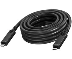 VISION 10m Juodas USB-C Cable