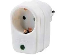Vivanco 21950, 1 kintamosios srovės lizdas(-ai), 16 A, 3500 W, baltas
