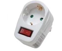 Vivanco Schuko adapteris su jungikliu (22396)