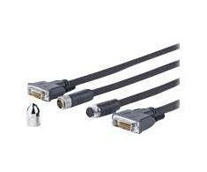 Vivolink Pro DVI-D Cross Wall laidas 20M, palaiko 1920*1080P 60Hz
