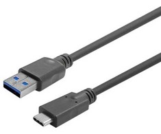 Kabelis USB VivoLink USB-C - USB-A 3 m Juodas (PROUSBCAMM3)