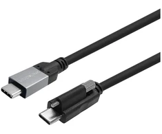 VivoLink USB-C Screw to USB-C Cable 8m