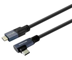 Kabelis USB VivoLink USB-C - USB-C 3 m Juodas (USB-C to USB-C Cable 3m)